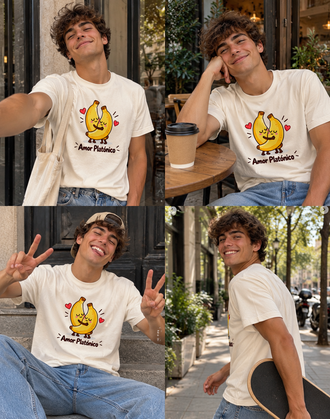 Camiseta Amor Platónico