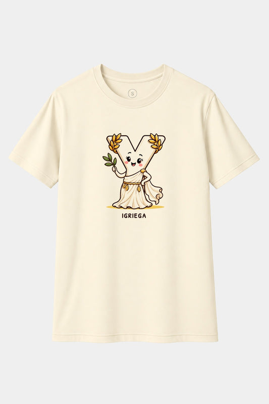 Camiseta I Griega – Diseño Divertido de la Letra Y