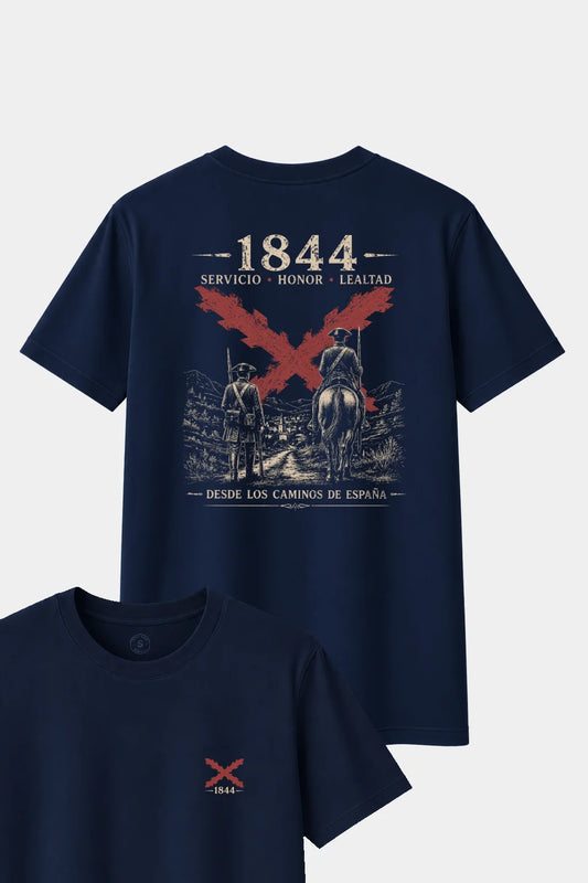 Camiseta Guardia Civil 1844 Cruz de Borgoña – Navy
