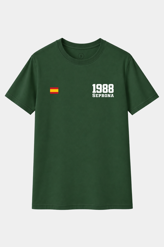 Camiseta SEPRONA Guardia Civil 1988 Minimal – Verde botella