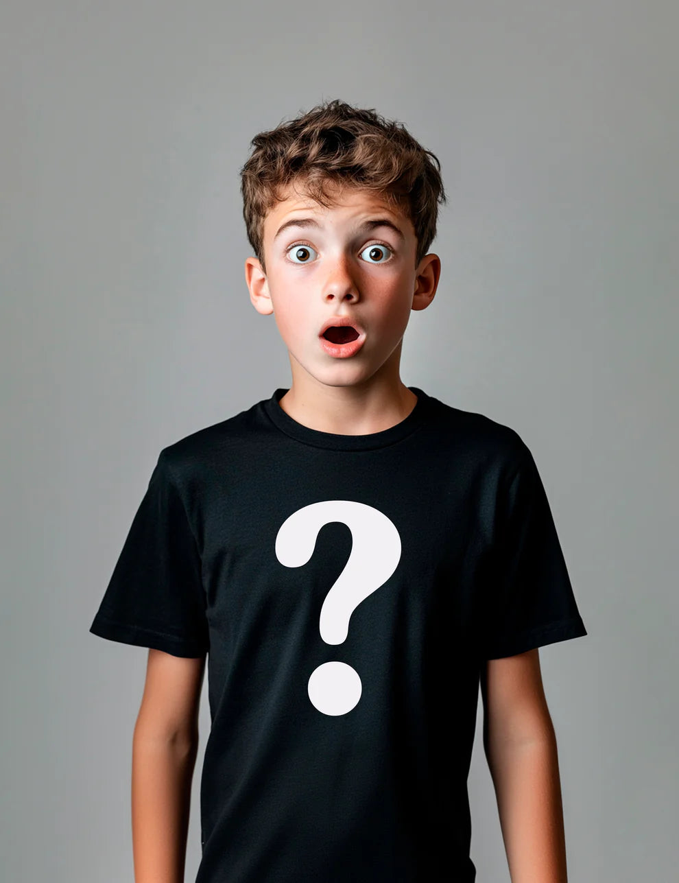 Man surprise t -shirt